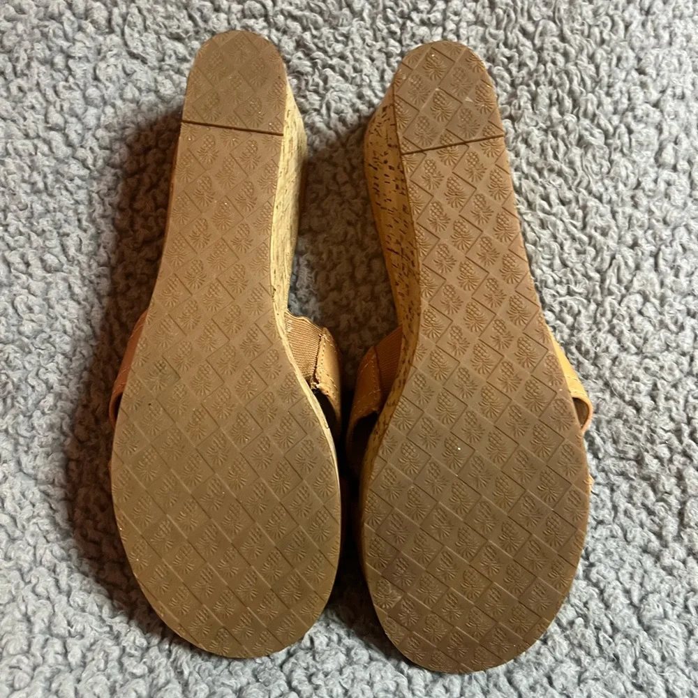 Tommy Bahama Women's‎ St. Santino Cork Wedge Sandals – Size 10